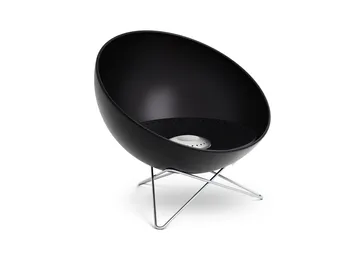 BOWL 70 εστία φωτιάς   - Μαύρο-ασημί, βάση αστεριού - Höfats