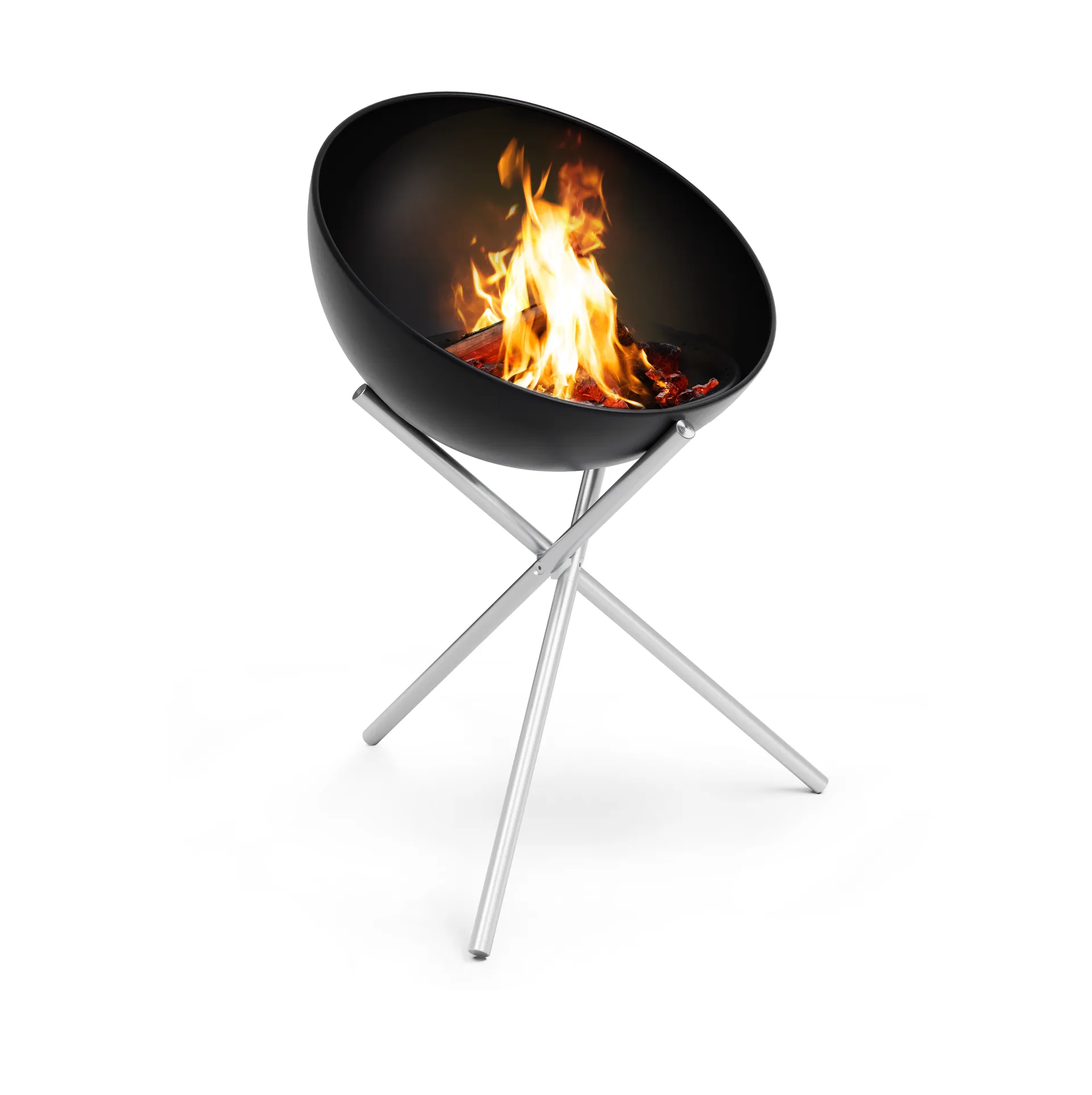 BOWL 70 τρίποδη βάση  , Ασήμι Höfats