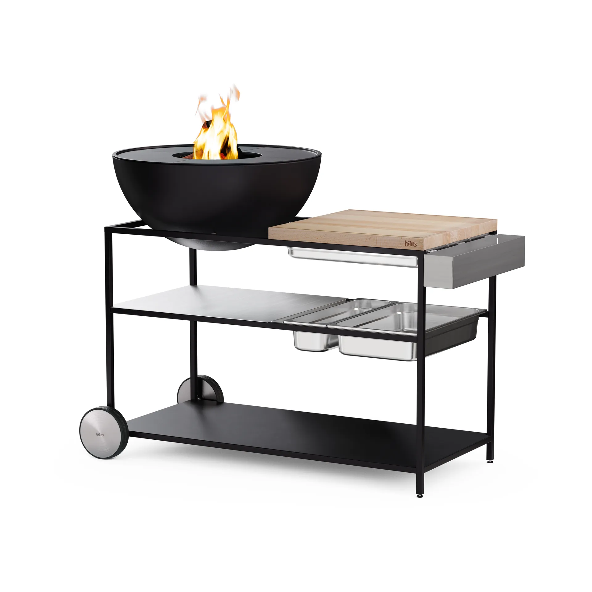 FIRE KITCHEN θήκη εργαλείων  , Ανοξείδωτο ατσάλι Höfats