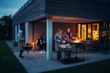 FIRE KITCHEN εξωτερική κουζίνα - Μαύρο - Höfats