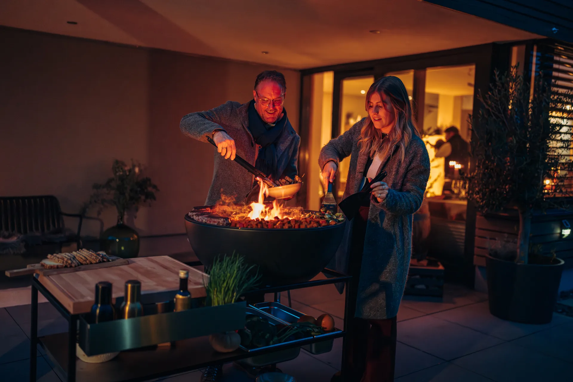 FIRE KITCHEN εξωτερική κουζίνα, Μαύρο Höfats