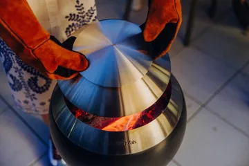 MOON 45 καπάκι   - Ασήμι - Höfats