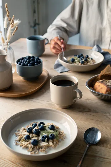 Höganäs Keramik Daga βαθύ πιάτο Ø19 cm - Σαντ - Höganäs Keramik