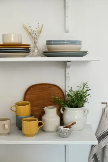 Höganäs Keramik Daga πιατάκι Ø19 εκ. - Όχρα - Höganäs Keramik