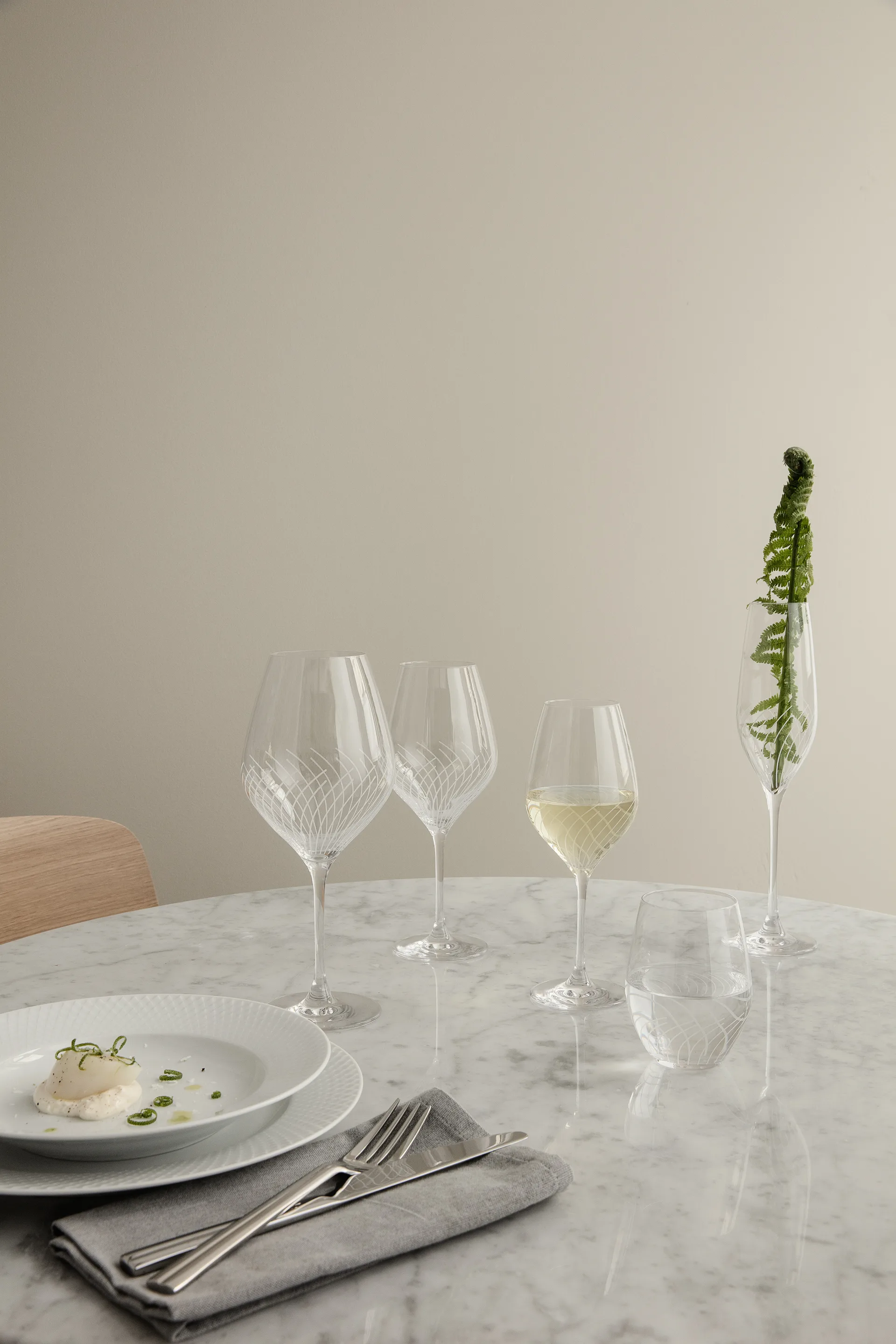 Cabernet Lines ποτήρι για σαμπάνια 29 cl Συσκευασία 2 τεμαχίων, Διαφανές Holmegaard