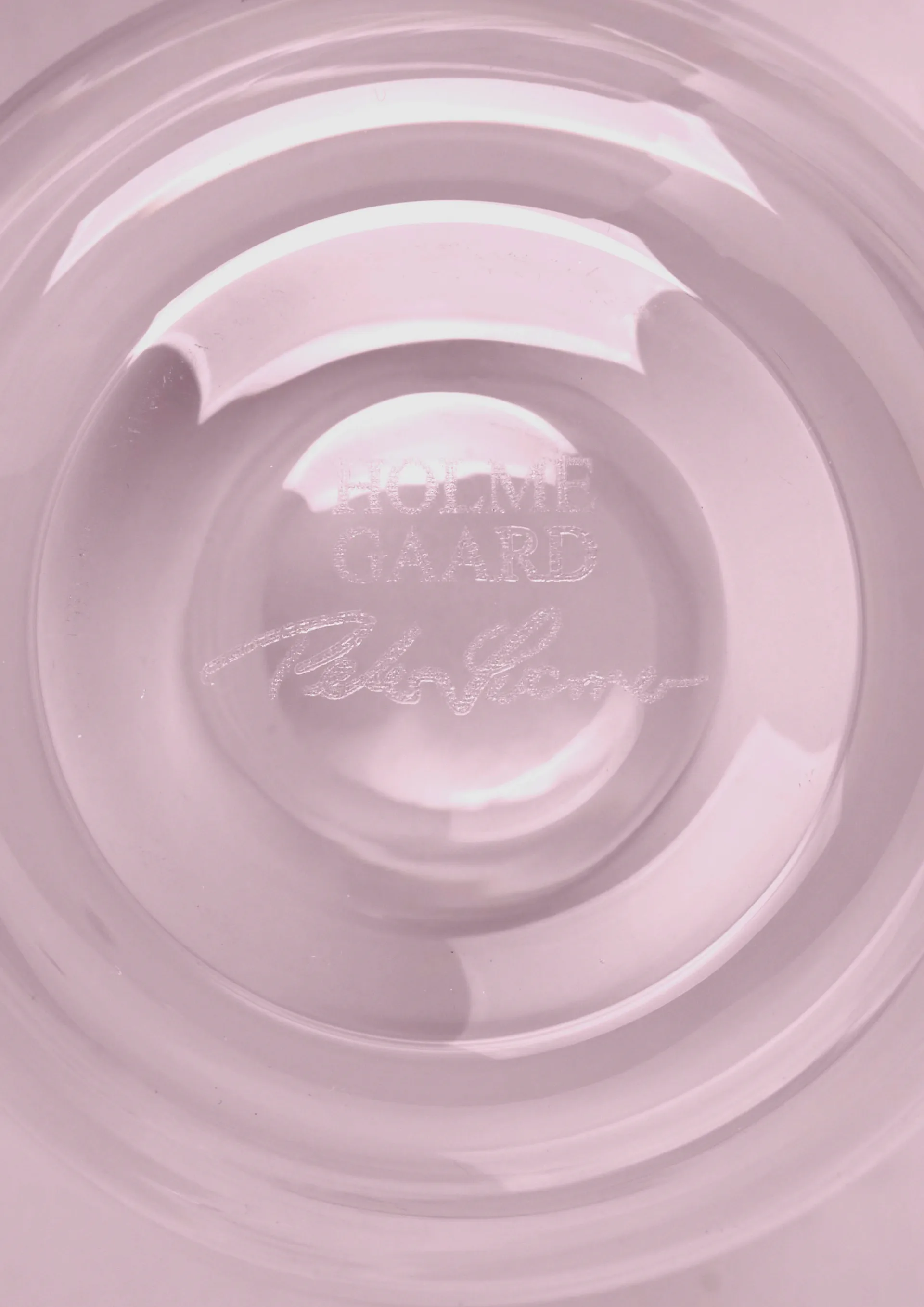 Φωτιστικό κεριού, Calabas, 7,5 εκ, Ανοιχτό μπορντό Holmegaard