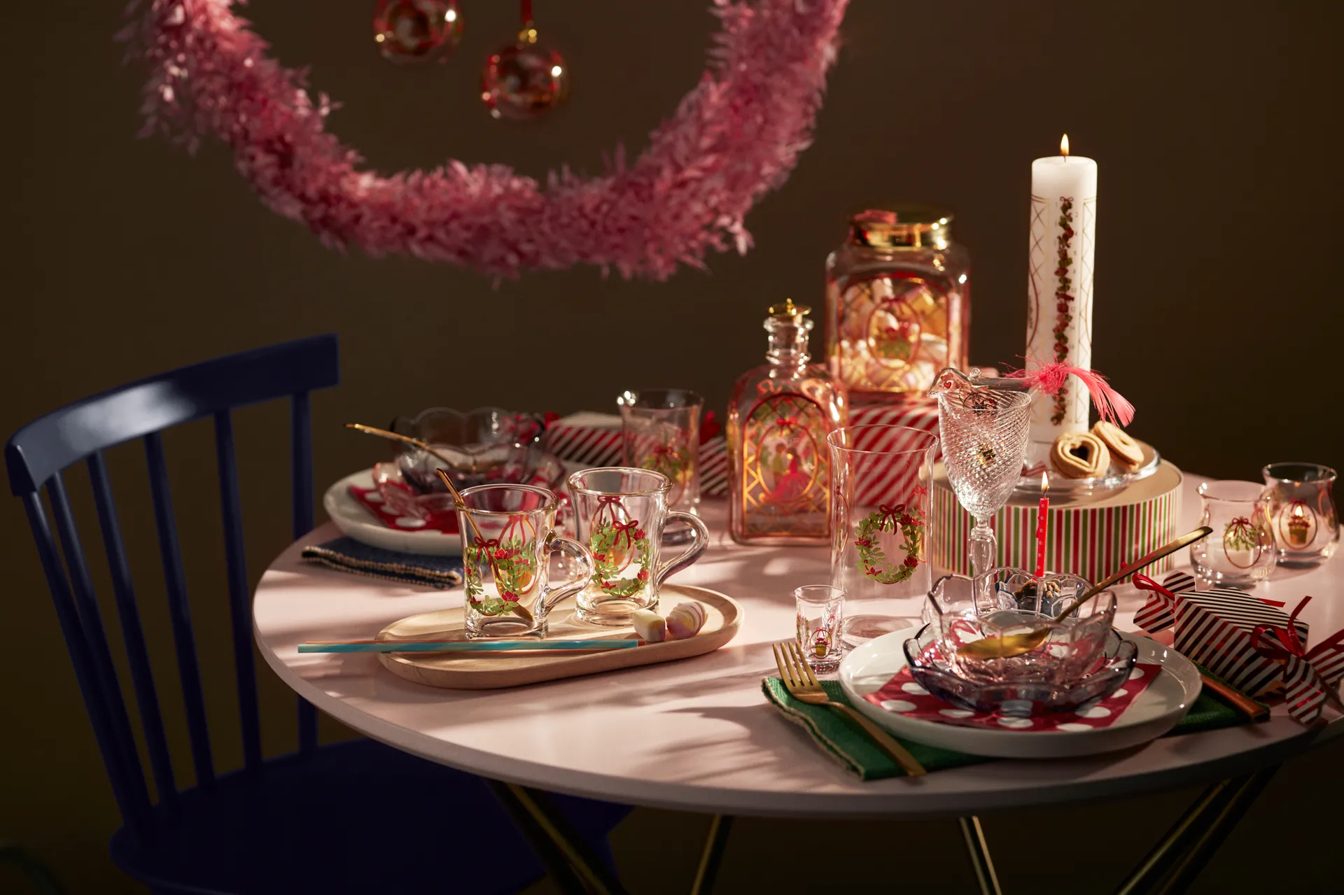 Holmegaard Christmas φανάρι για χριστουγεννιάτικο κερί 2-πακέτο, 2025 Holmegaard