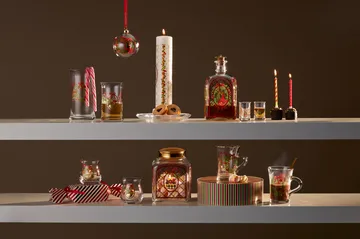 Holmegaard Christmas φανάρι για χριστουγεννιάτικο κερί 2-πακέτο - 2025 - Holmegaard