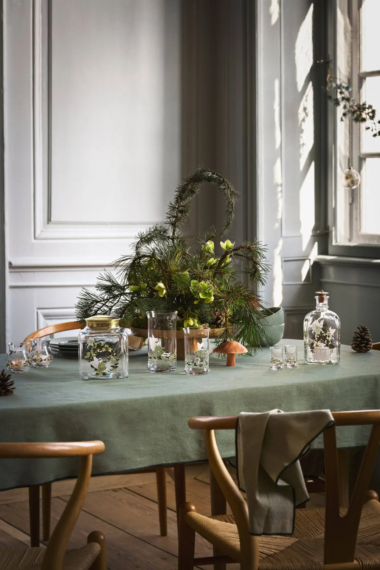 Holmegaard Christmas φανάρι για χριστουγεννιάτικο κερί 2-πακέτο, 2026 Holmegaard