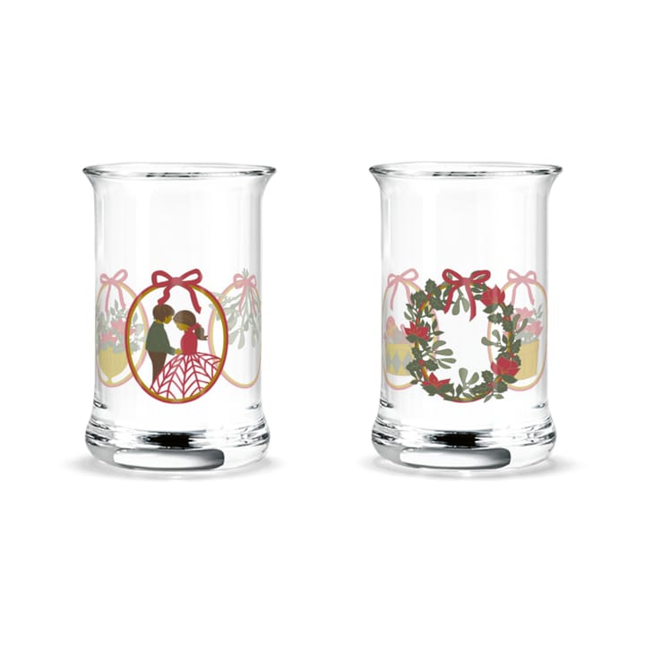 Holmegaard Christmas Χριστουγεννιάτικο ποτήρι σφηνάκι 2-pack - 2025 - Holmegaard
