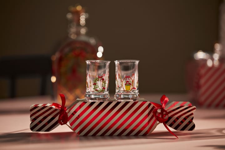Holmegaard Christmas Χριστουγεννιάτικο ποτήρι σφηνάκι 2-pack, 2025 Holmegaard