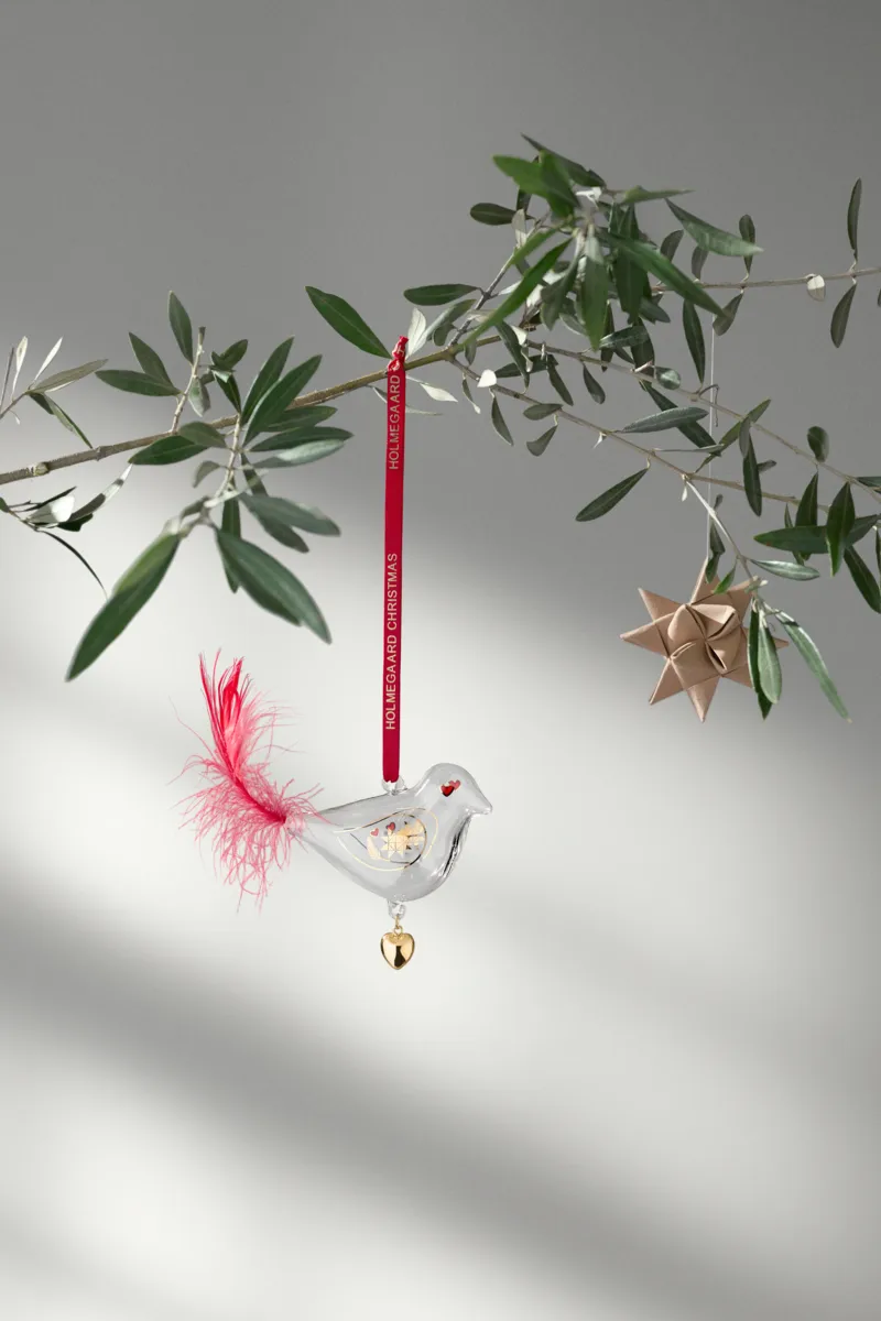 Holmegaard Christmas χριστουγεννιάτικο πουλί της χρονιάς, 2024 Holmegaard