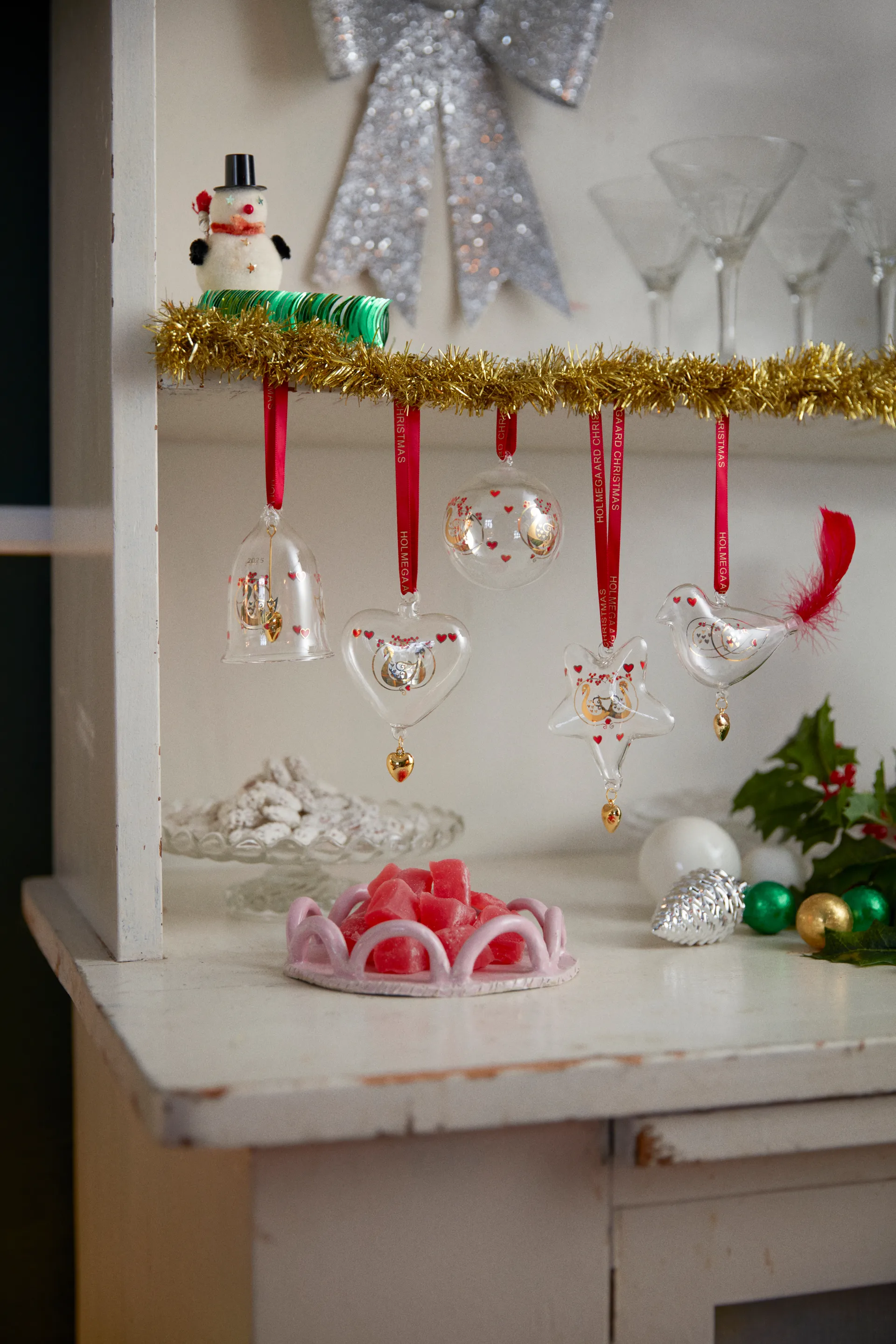 Holmegaard Christmas κρεμαστό καρδιά του έτους, 2025 Holmegaard