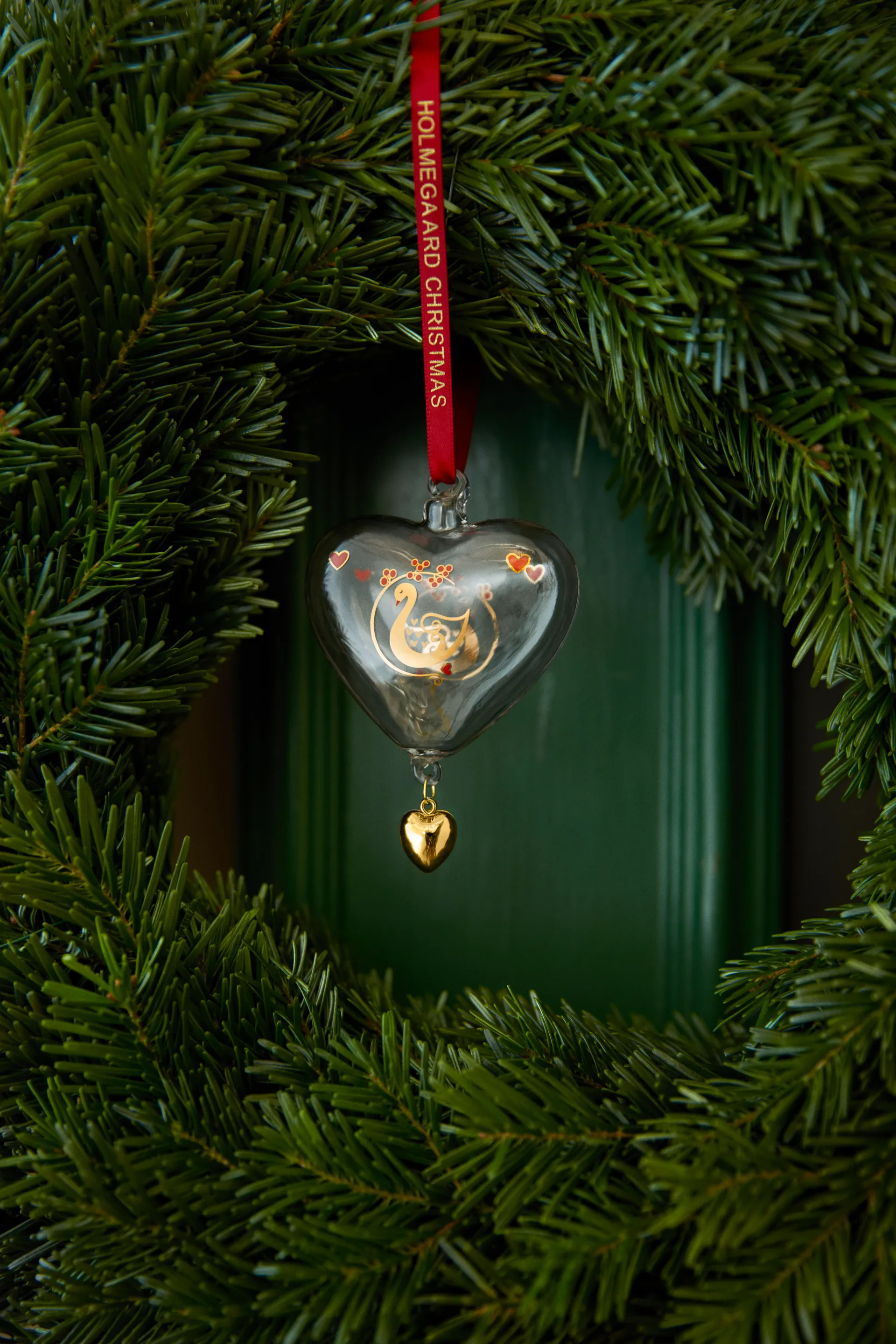 Holmegaard Christmas κρεμαστό καρδιά του έτους, 2025 Holmegaard