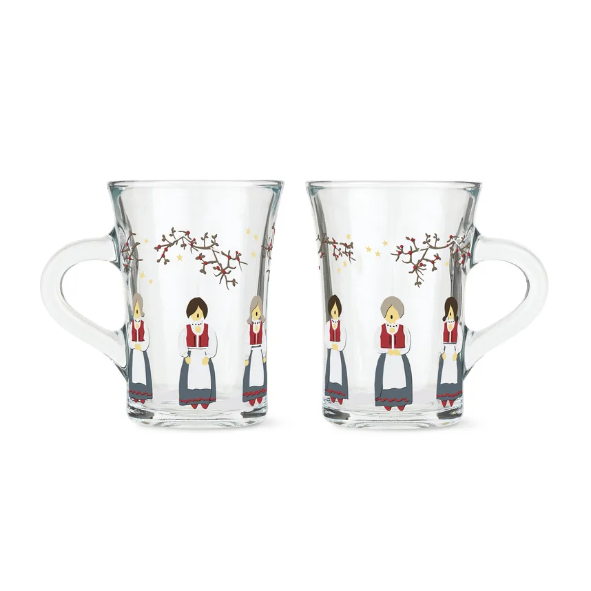 Ποτήρι για ζεστό ποτό Holmegaard Christmas, 24 cl, συσκευασία 2 τεμαχίων.,  Holmegaard