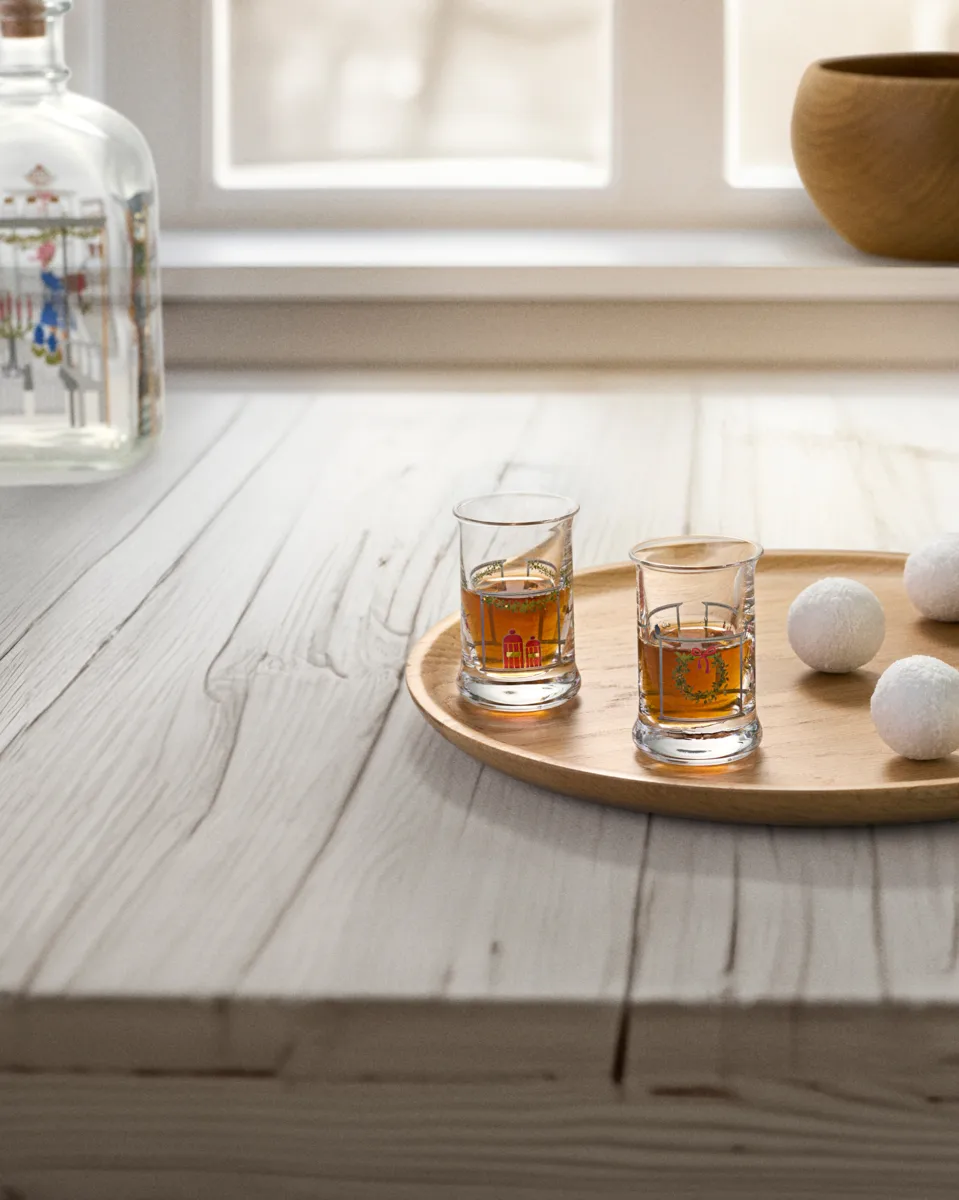 Holmegaard Christmas ποτήρι για schnaps 2-πακέτο, 2024 Holmegaard
