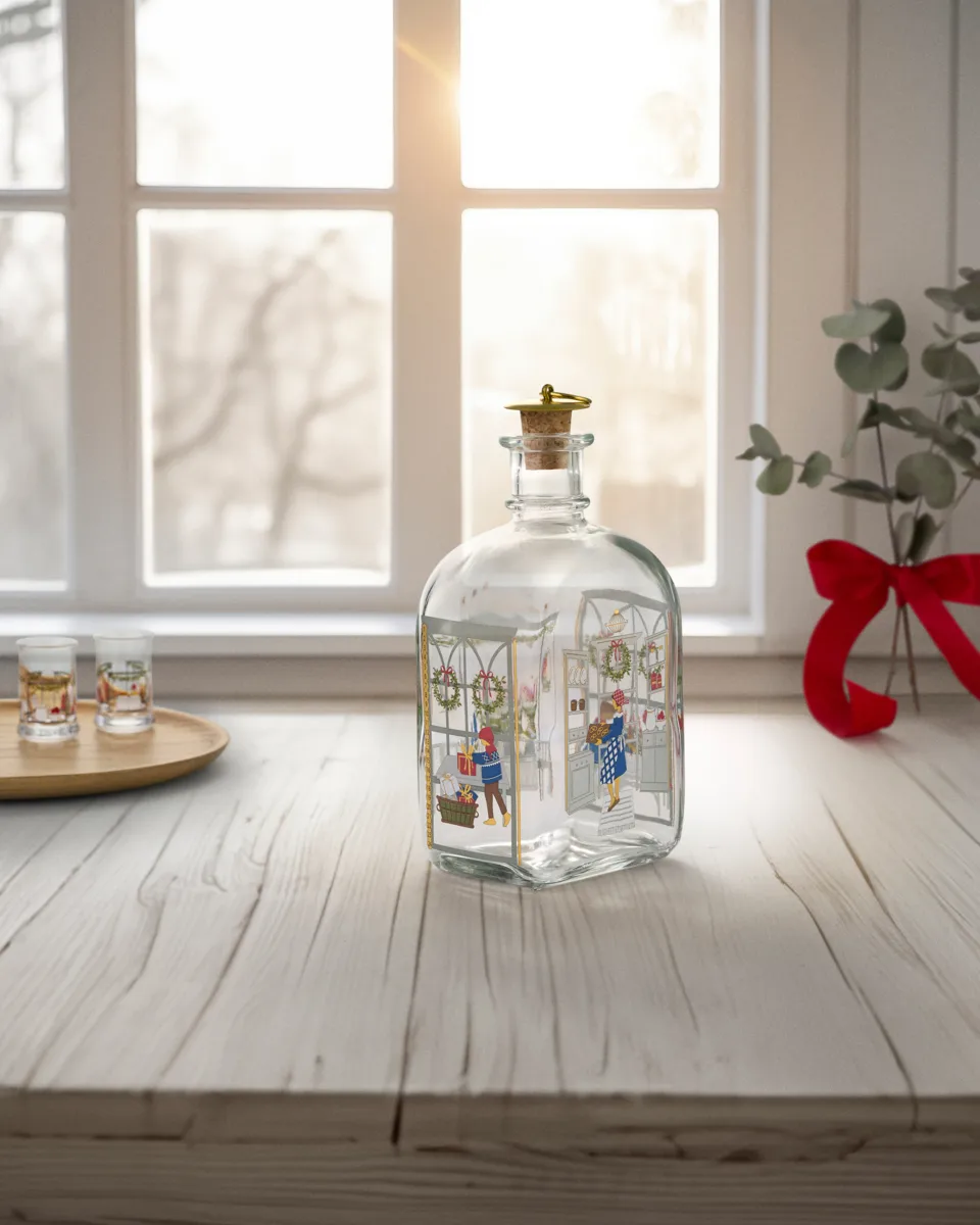 Holmegaard Christmas φιάλη schnaps, 2024 Holmegaard