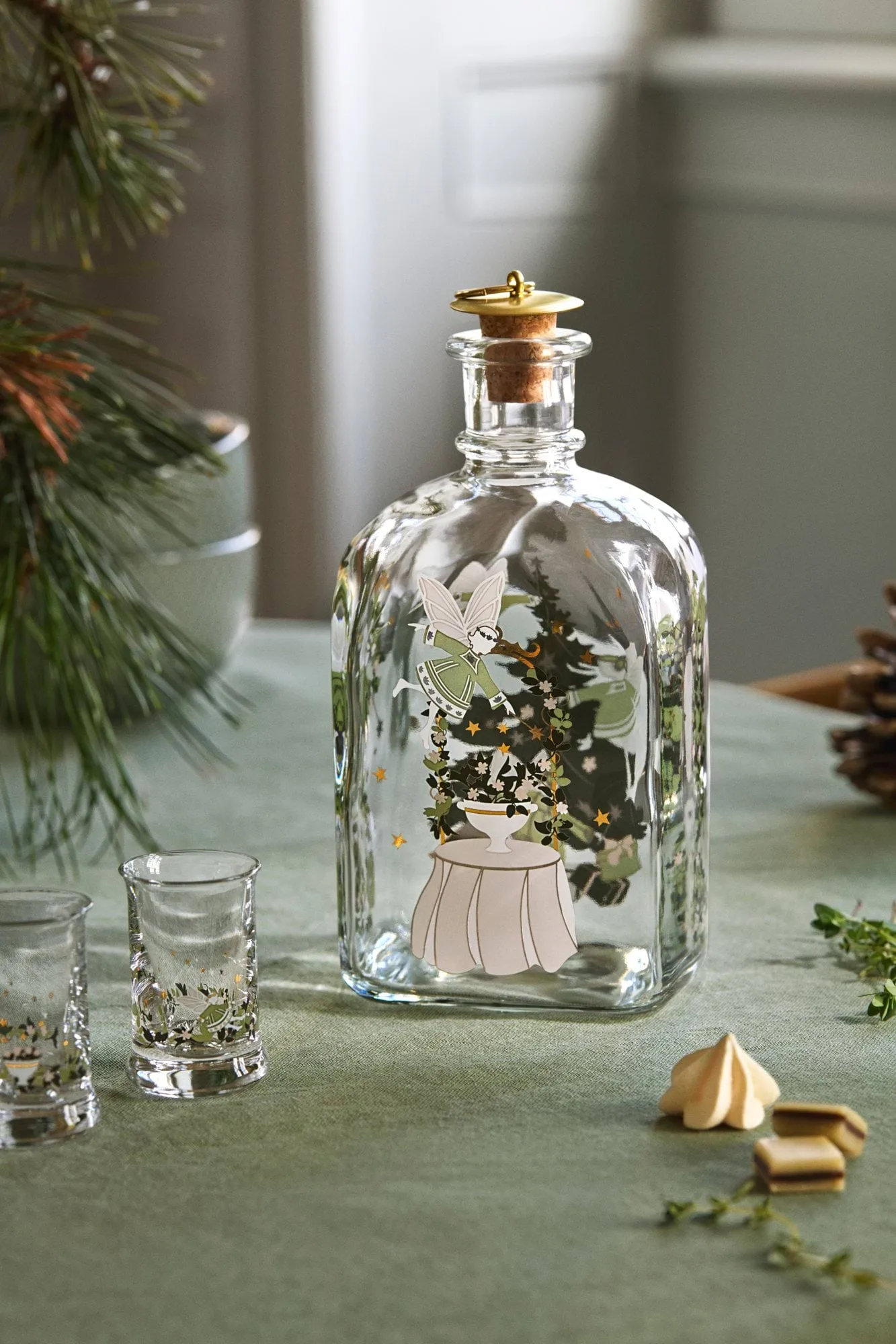 Holmegaard Christmas φιάλη schnaps, 2026 Holmegaard