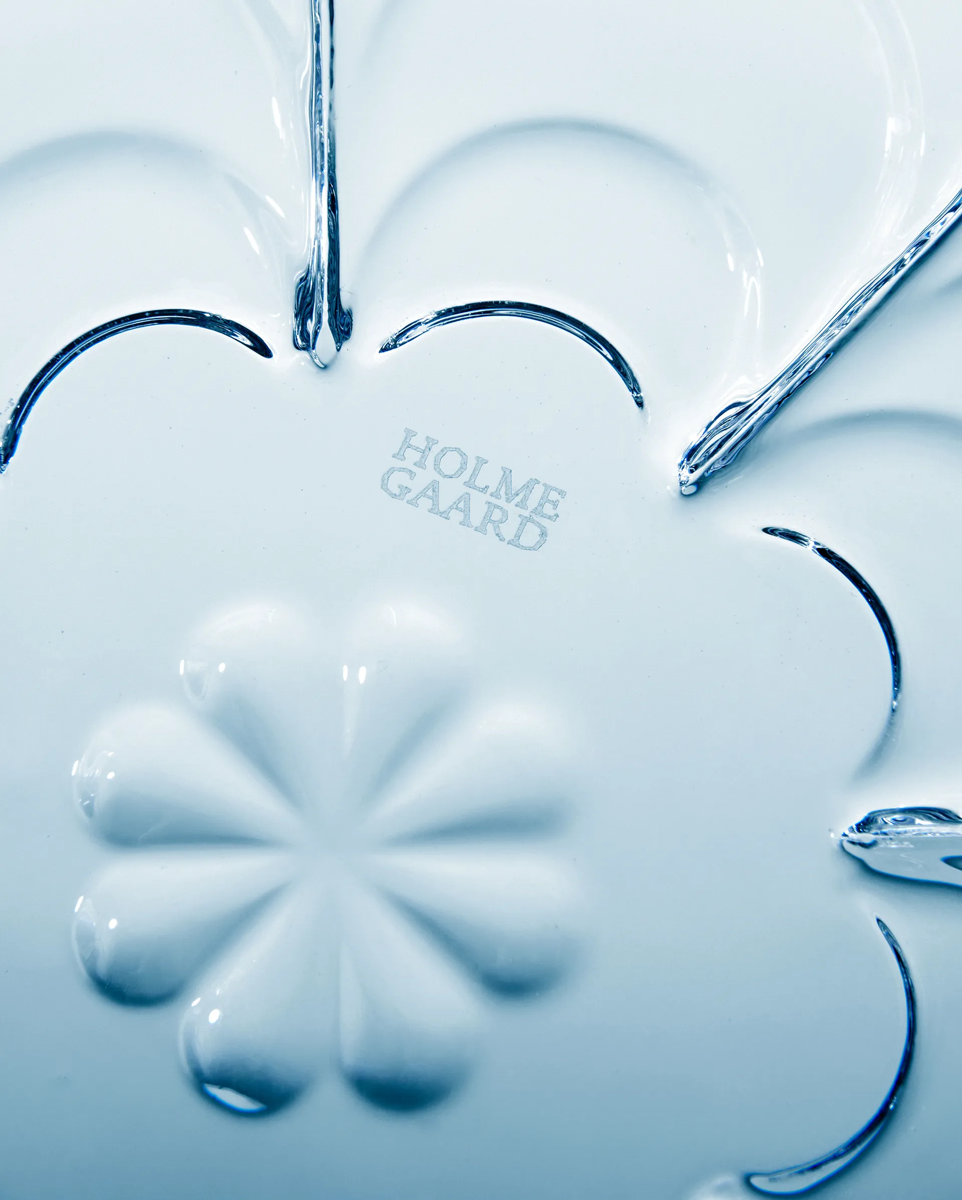 Πιάτο επιδόρπιου Lily Ø16 εκ. σετ 2 τεμαχίων, Blue iris Holmegaard