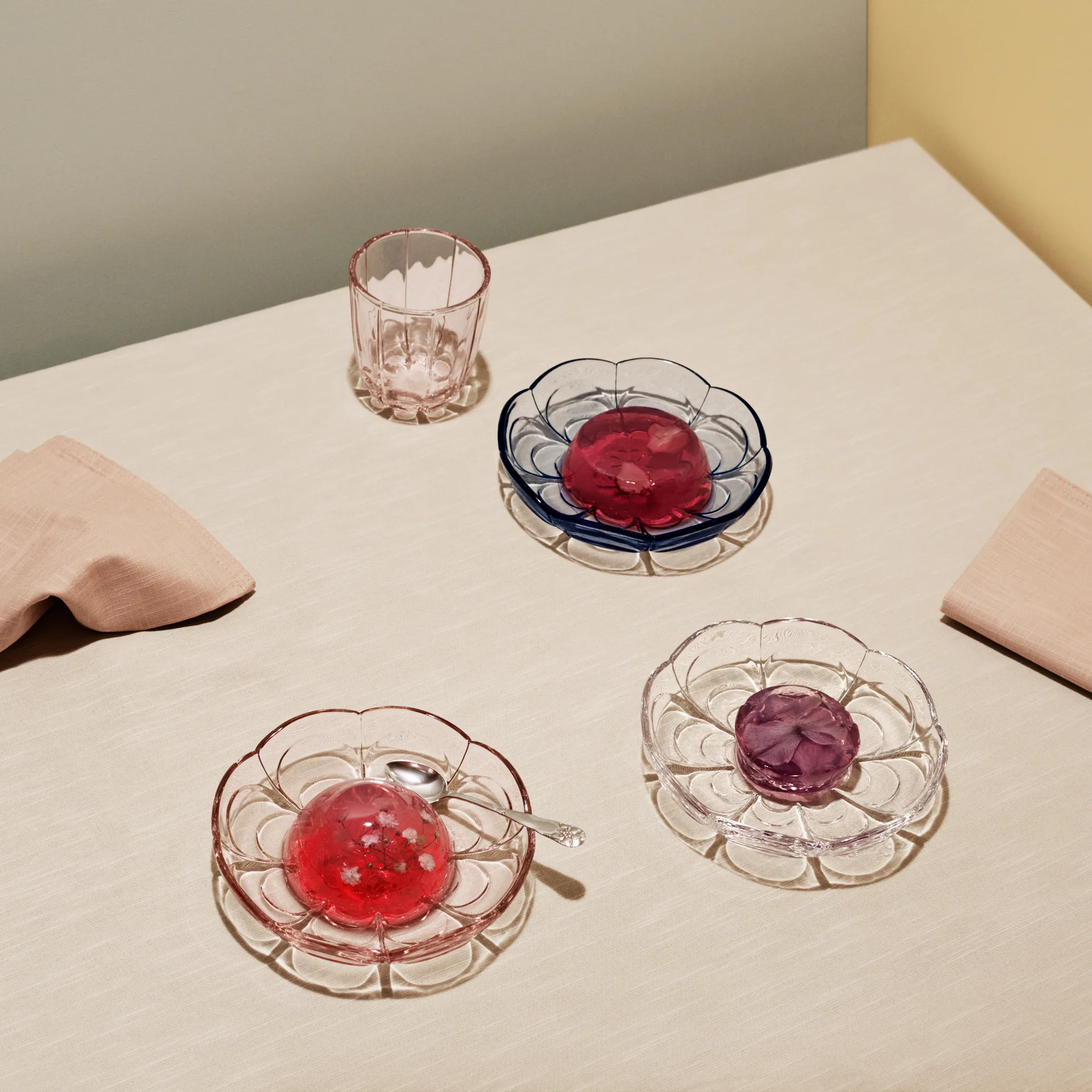 Lily ποτήρι 32 cl 2 τεμάχια, Cherry blossom Holmegaard