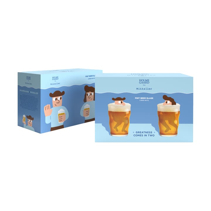 Ποτήρι μπύρας Mikkeller pint 2-pack, 40 κ.εκ. Holmegaard