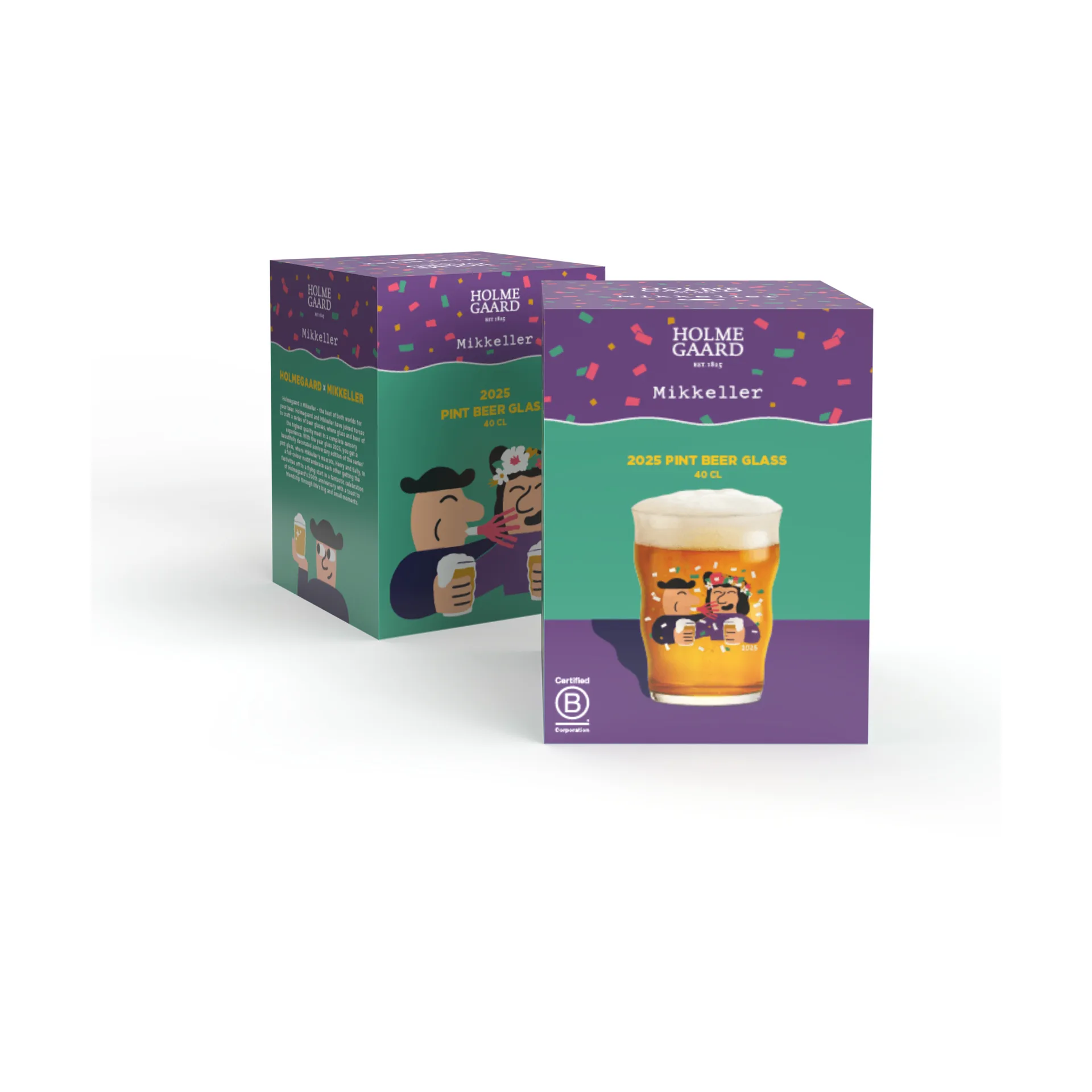 Mikkeller pint ποτήρι μπύρας 40 cl, 2025 Holmegaard