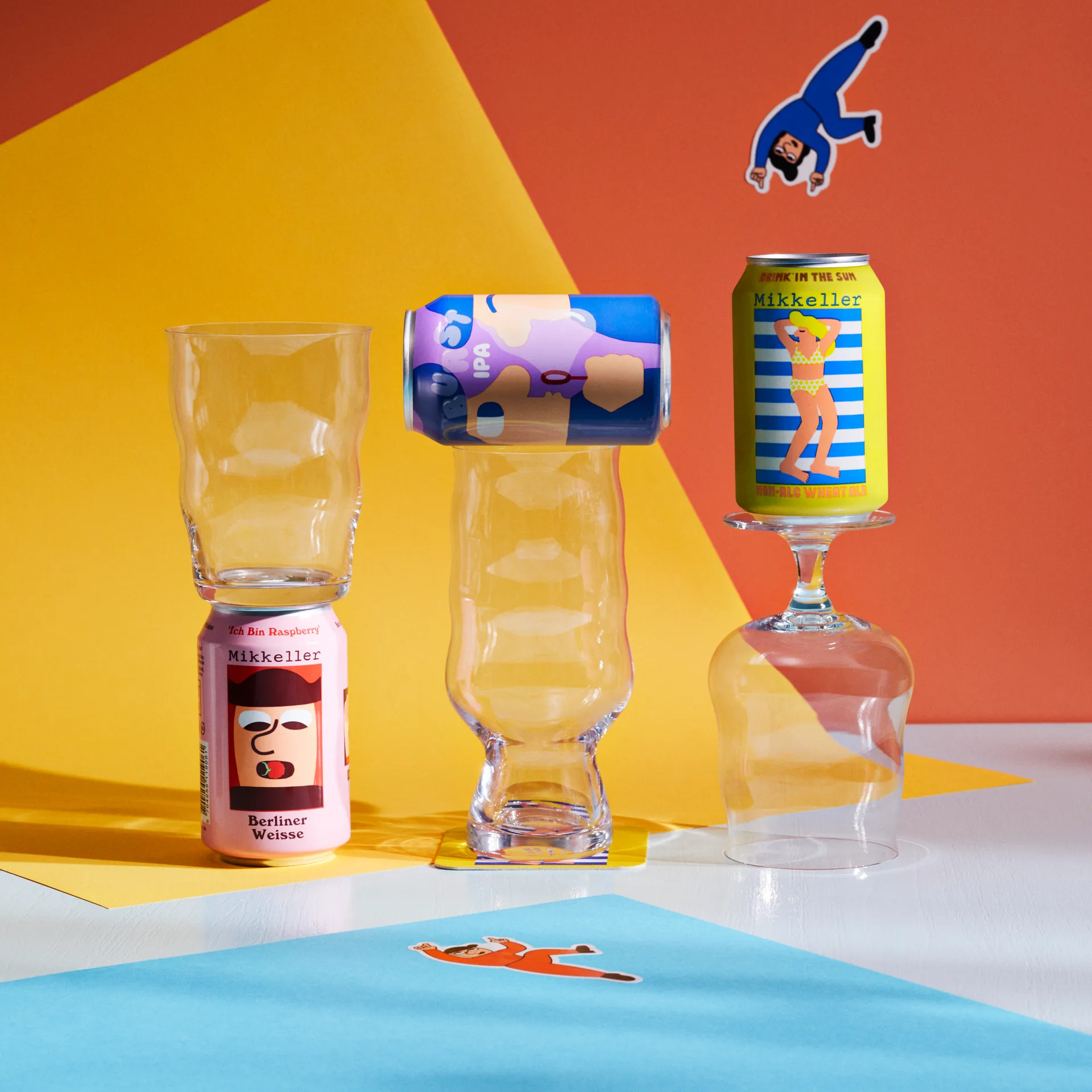 Ποτήρι μπύρας Mikkeller universal σετ 2 τεμαχίων, 40 cl Holmegaard