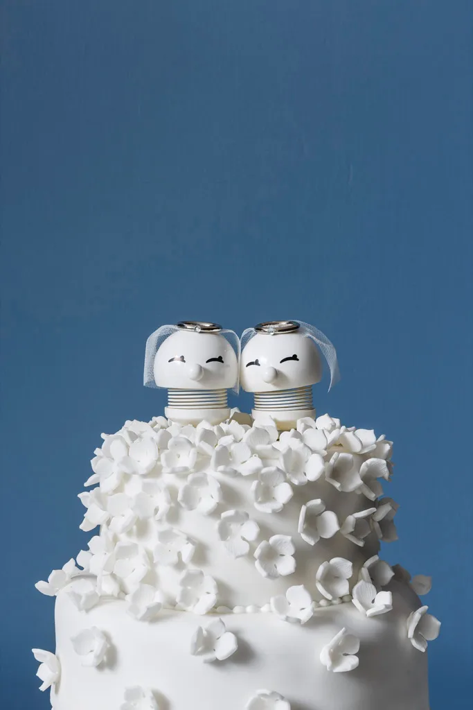 Hoptimist Bride & Bride figure 2 τεμ., Λευκό Hoptimist