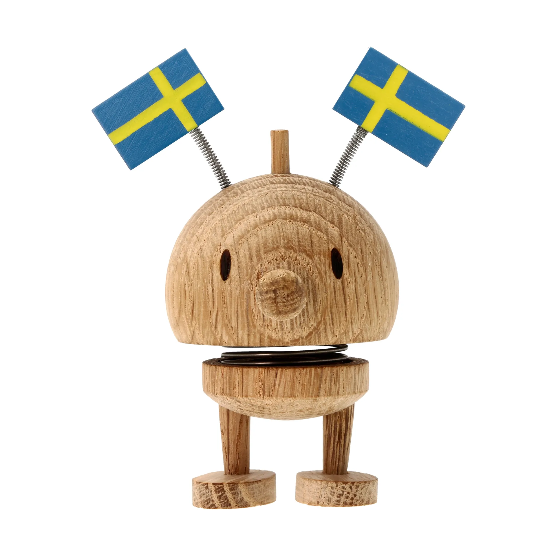 Hoptimist Celebration Bumble φιγούρα, S, raw oak, Sweden Hoptimist