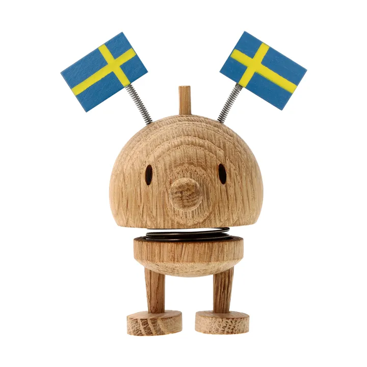 Hoptimist Celebration Bumble φιγούρα - S, raw oak, Sweden - Hoptimist