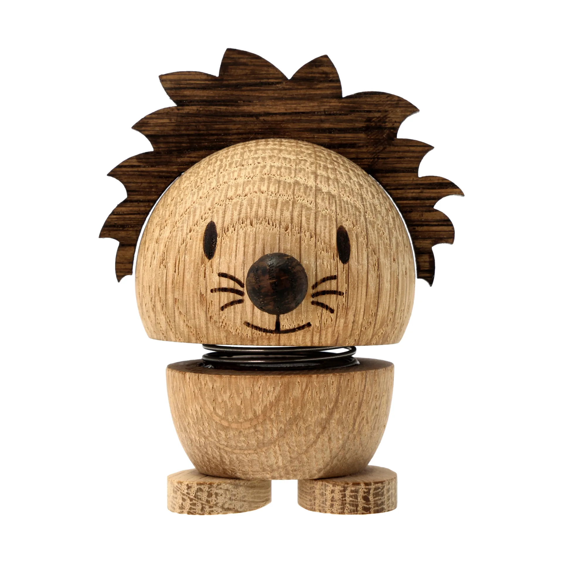 Hoptimist φιγούρα S, Lion, oak Hoptimist