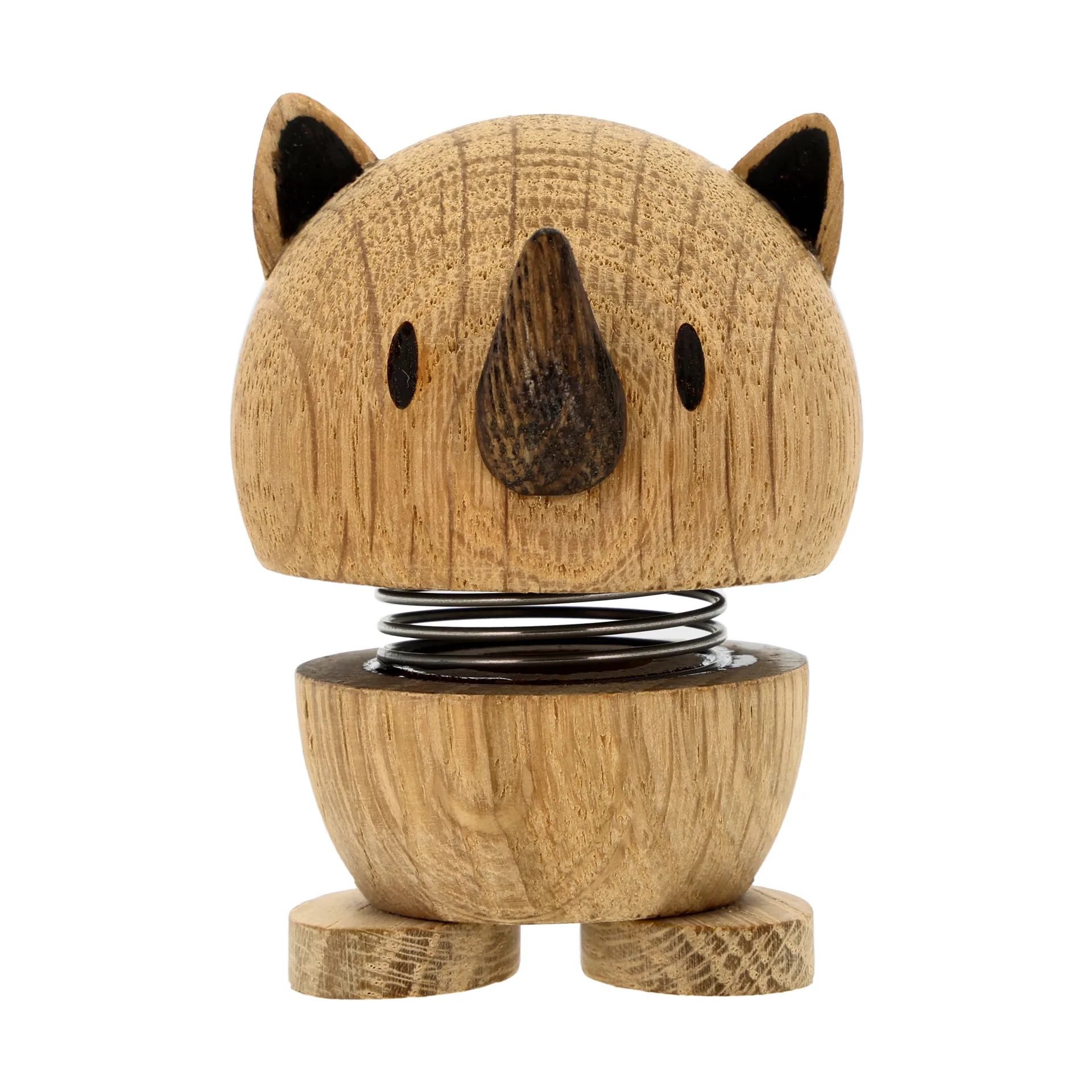 Hoptimist φιγούρα S, Rhino, oak Hoptimist