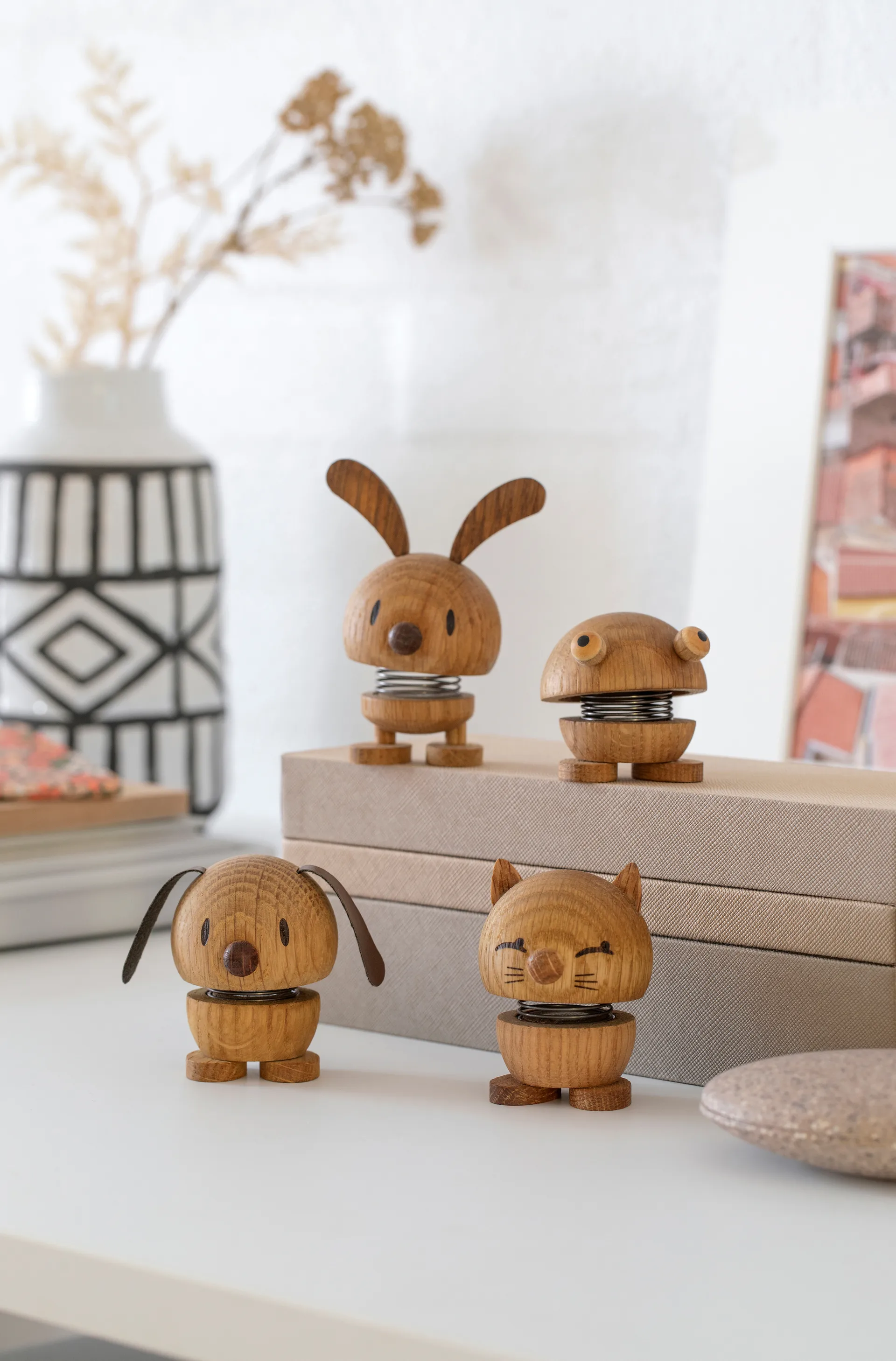 Φιγούρα Σκύλος Hoptimist S, Δρυς Hoptimist