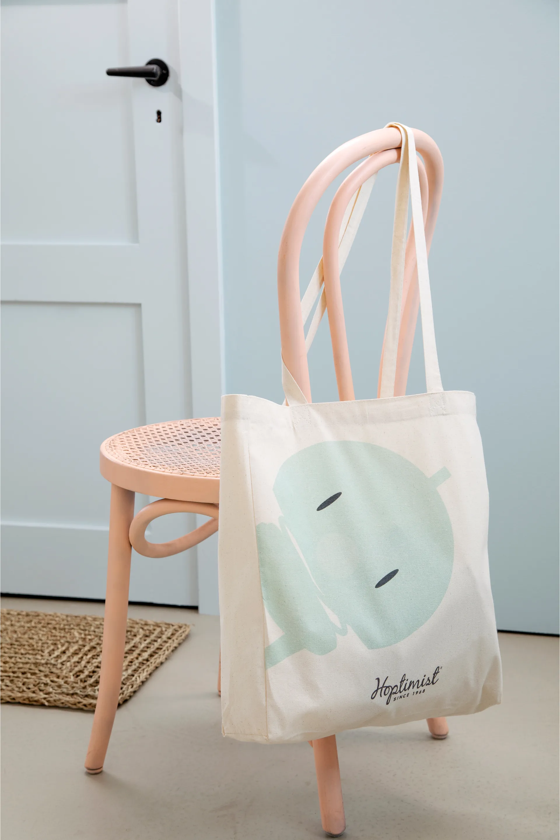 Υφασμάτινη τσάντα για ψώνια Hoptimist shopper, Blue Hoptimist