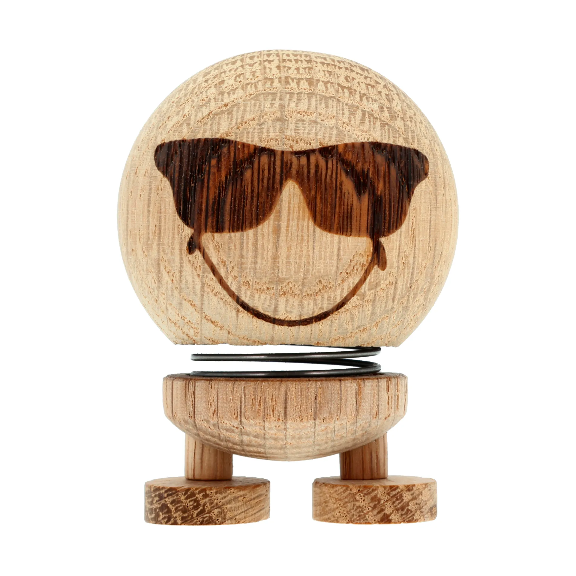 Φιγούρα Hoptimist Smiley Cool S, Raw oak Hoptimist