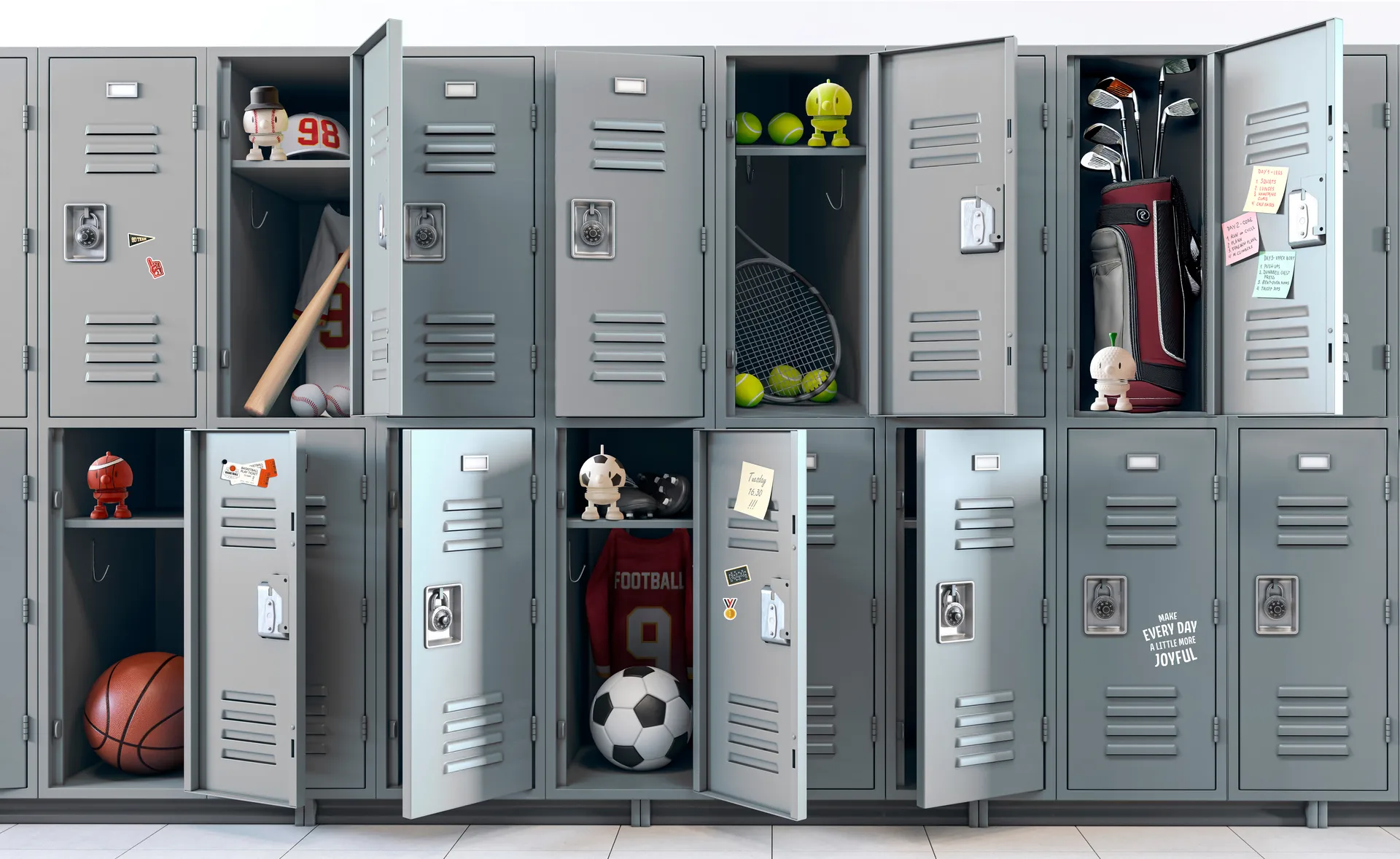 Hoptimist Tennis Bumble S φιγούρα, Yellow Hoptimist