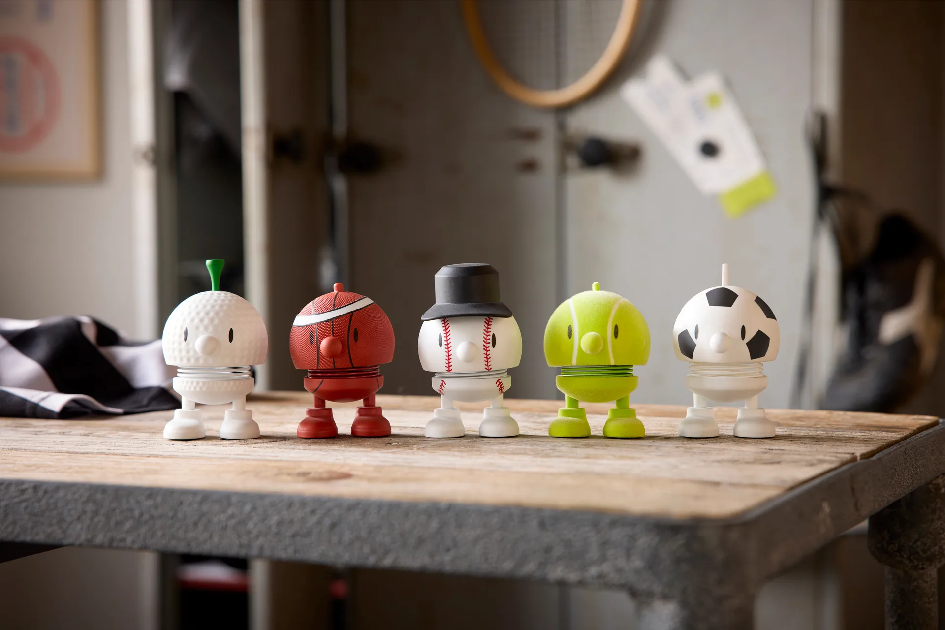 Hoptimist Tennis Bumble S φιγούρα, Yellow Hoptimist