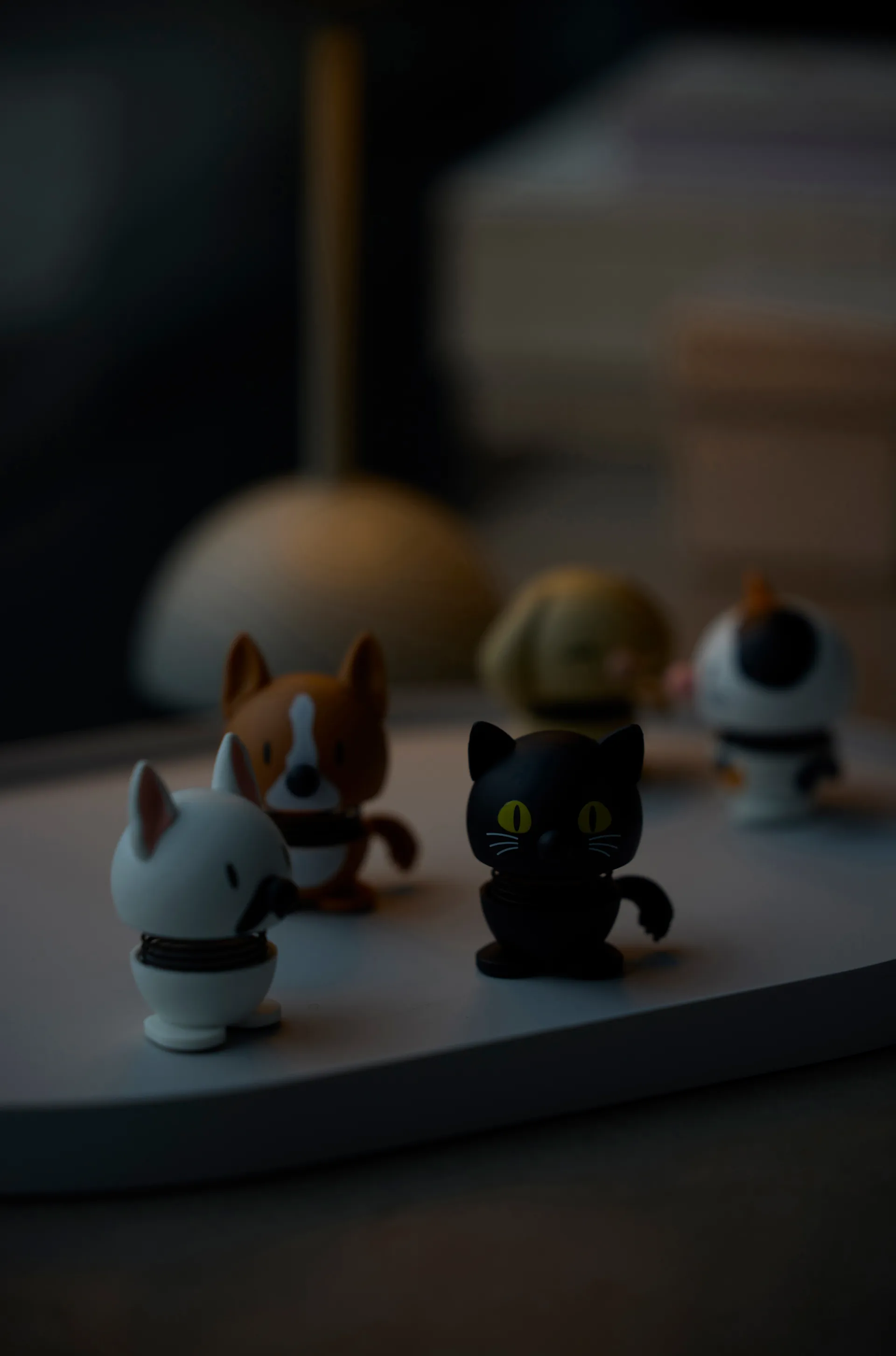 Hoptimist φιγούρα XS, French bulldog, white Hoptimist