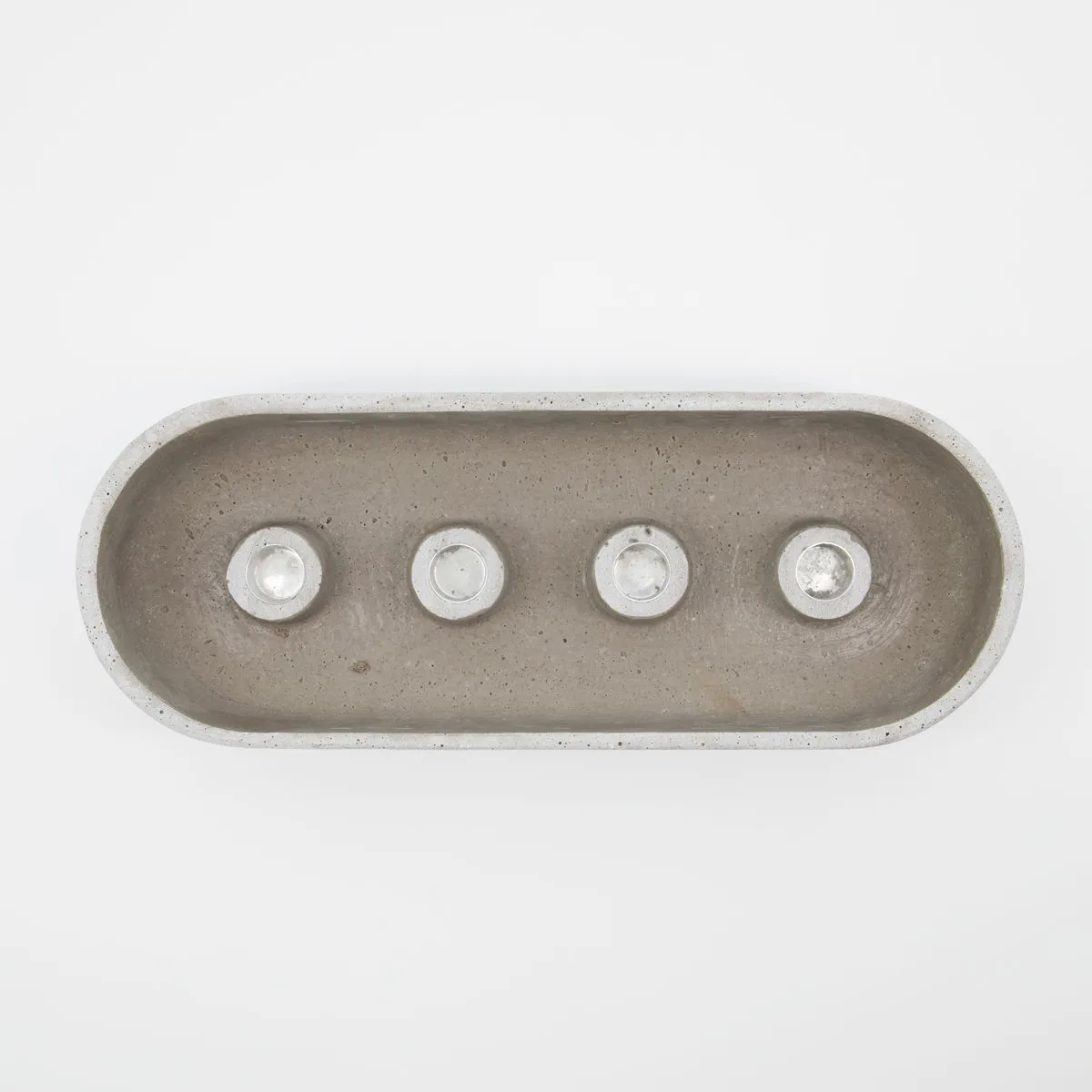 Μαρμάρινα κηροπήγια 13 x 35 εκ., Τσιμέντο House Doctor