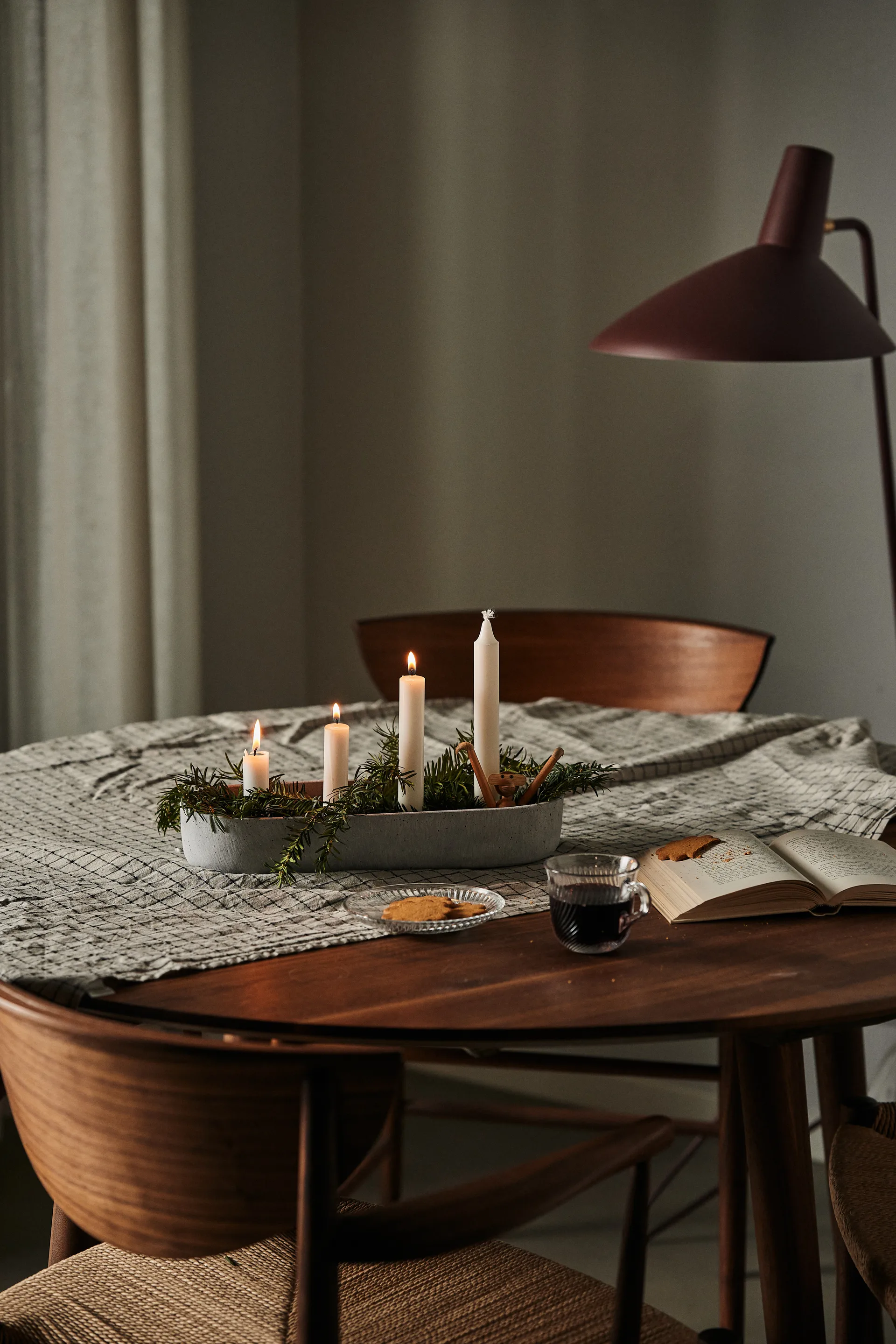 Μαρμάρινα κηροπήγια 13 x 35 εκ., Τσιμέντο House Doctor