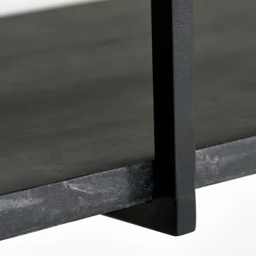 Ξύλινο ράφι 130 cm - Μαύρο - House Doctor