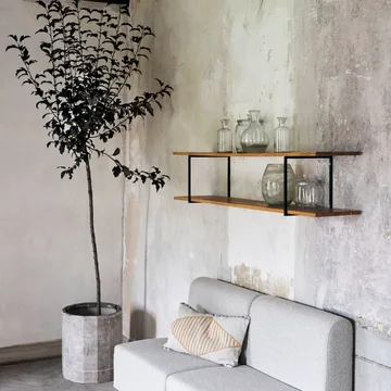 Ξύλινο ράφι 130 cm - Φυσικό - House Doctor