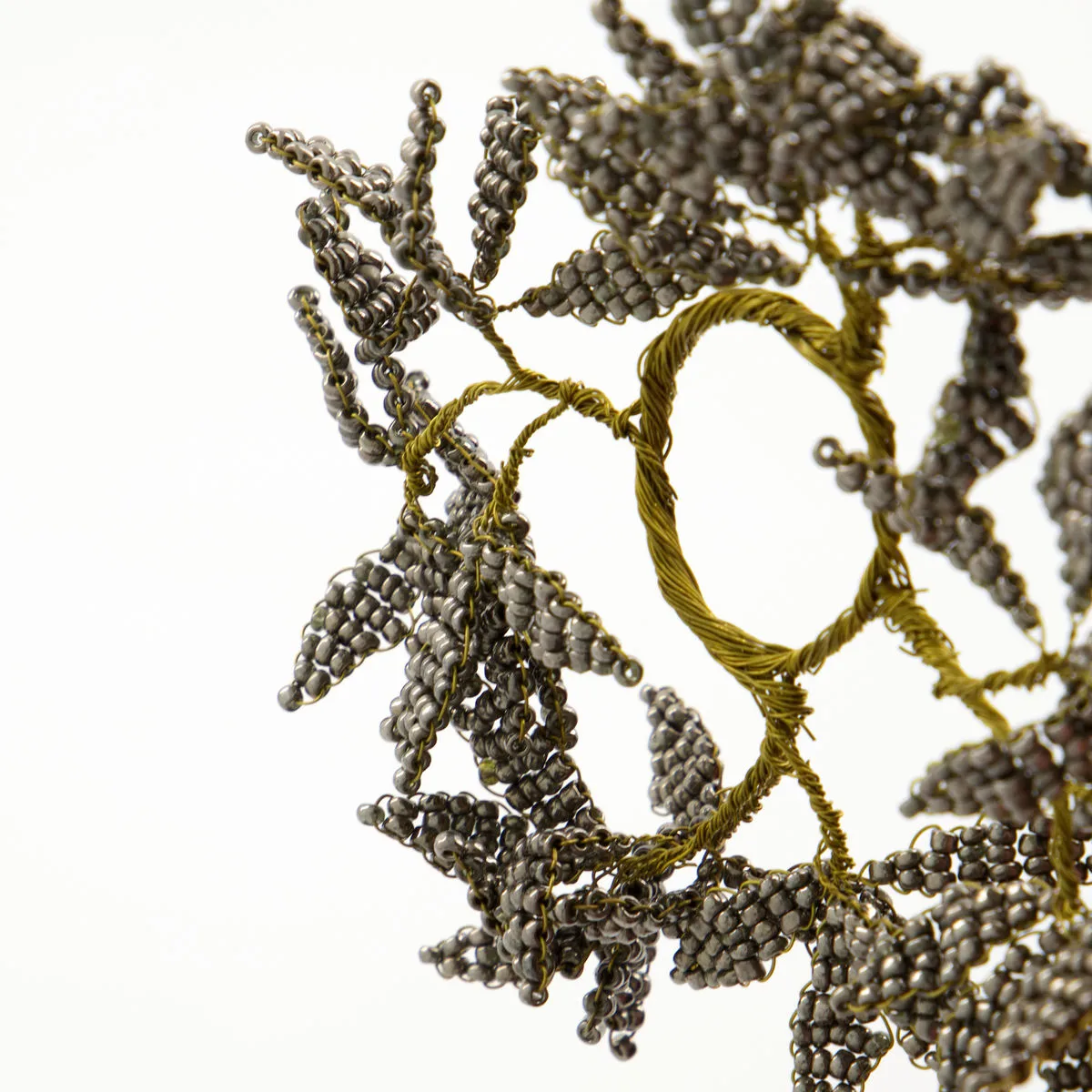 Δαχτυλίδι φωτιστικό με μαργαριτάρι, 2 τεμ., Γκρι-χρυσό House Doctor