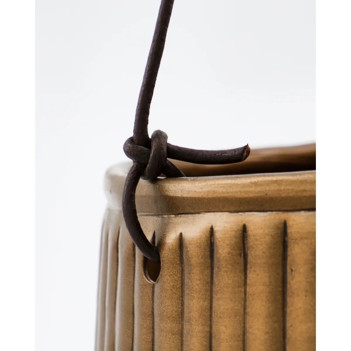 Σετ κρεμαστά γλαστράκια 2 τεμάχια, Χρυσό House Doctor