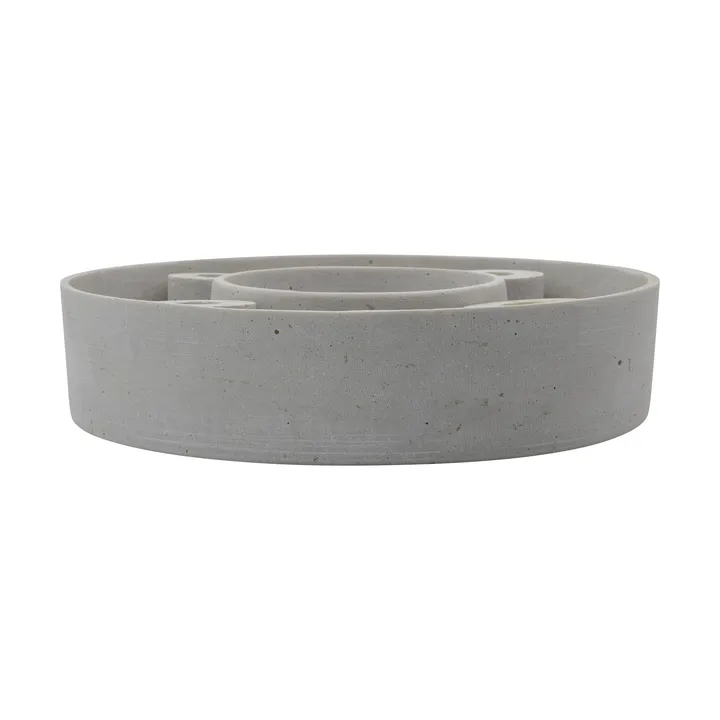 κηροπήγιο advent The Ring Ø26 cm - Grey - House Doctor