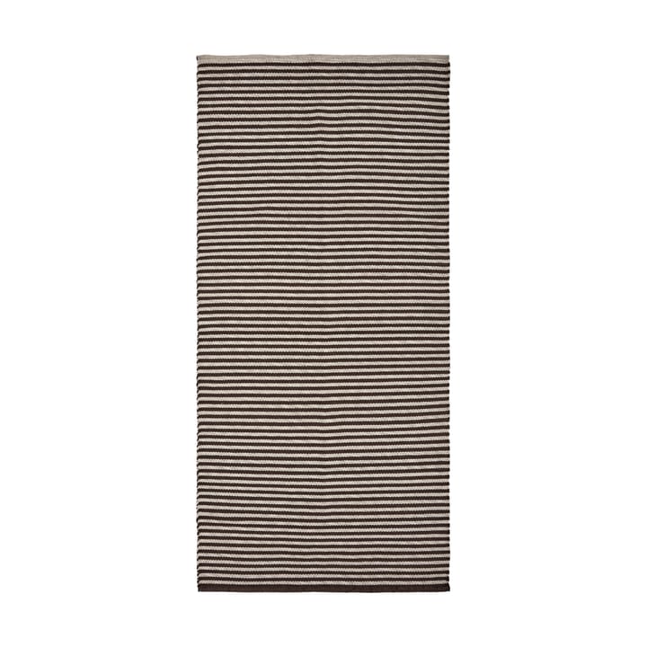 Χαλάκι διαδρόμου Alfo 90x200 εκ. - Καφέ-λευκό - House Doctor