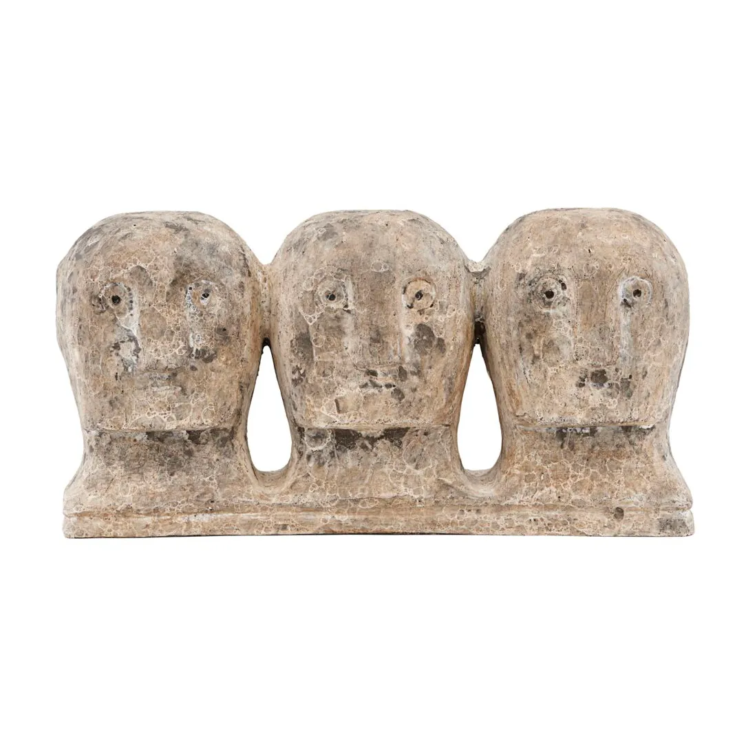 Ancient head διακόσμηση, γκρι-καφέ House Doctor