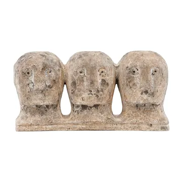 Ancient head διακόσμηση - γκρι-καφέ - House Doctor