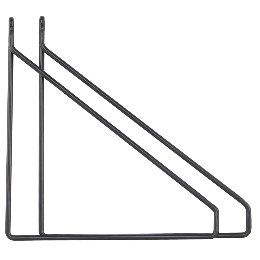 Apart σύστημα ραφιών 2 τεμάχια, Μαύρο House Doctor