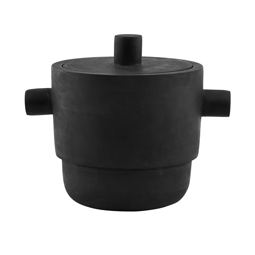 Ask κουβάς πάγου 17 cm, Μαύρο House Doctor